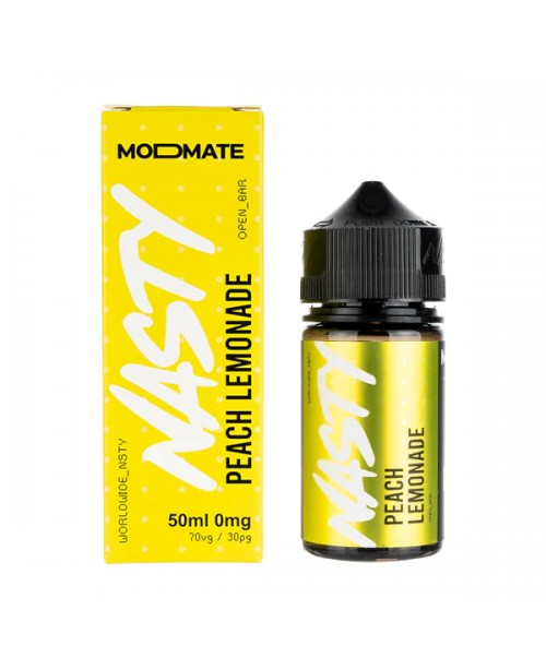 PEACH LEMONADE E LIQUID BY NASTY JUICE MODMATE - S...