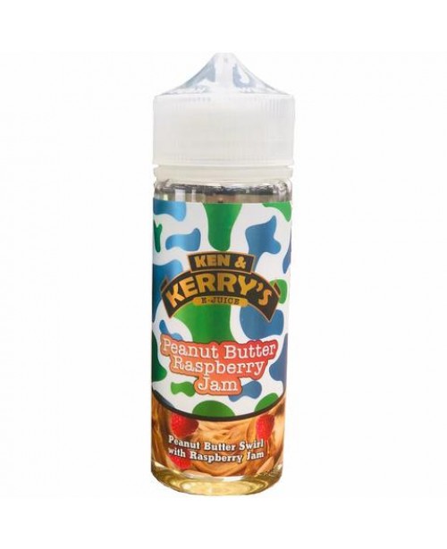 PEANUT BUTTER RASPBERRY JAM E LIQUID BY KEN & ...