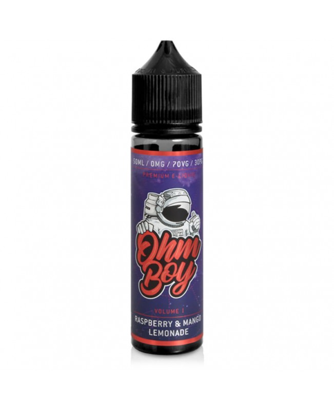 RASPBERRY & MANGO LEMONADE E-LIQUID SHORTFILL BY OHM BOY VOLUME I