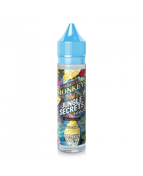 JUNGLE SECRETS ICED E LIQUID BY TWELVE MONKEYS 50M...