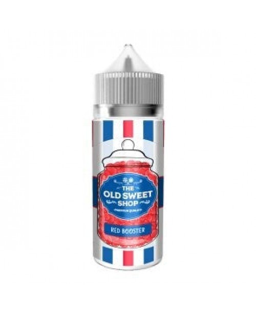 RED BOOSTER E LIQUID BY THE OLD SWEET SHOP 100ML 5...