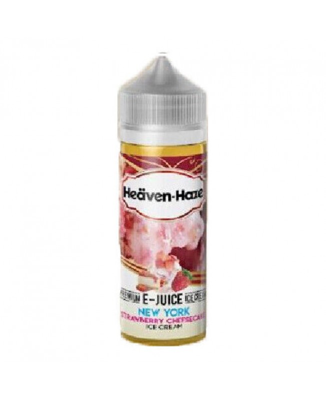 NEW YORK STRAWBERRY CHEESECAKE ICECREAM BY HEAVEN HAZE E LIQUID 100ML 70VG