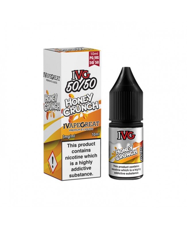 HONEY CRUNCH TDP E LIQUID BY I VG 10ML 50VG