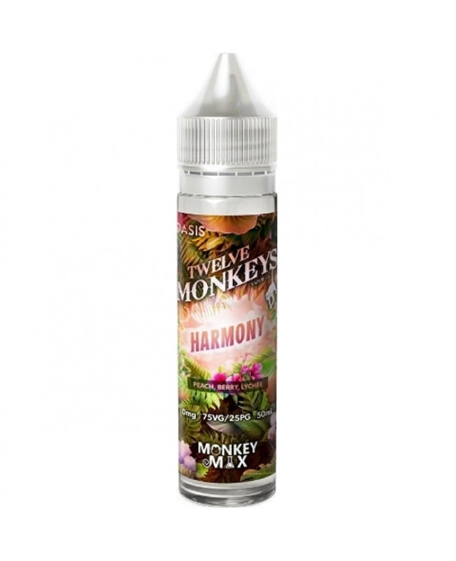 HARMONY E LIQUID BY TWELVE MONKEYS 50ML 75VG