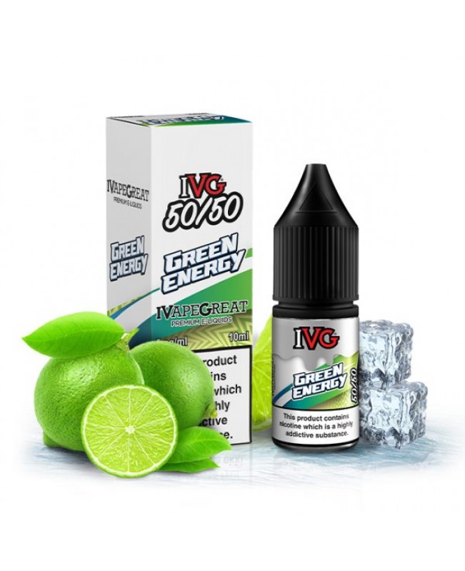 GREEN ENERGY TDP E LIQUID BY I VG 10ML 50VG