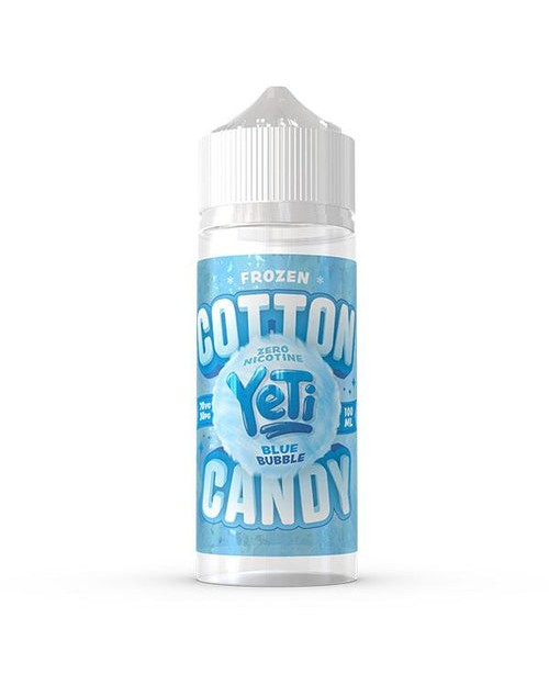 FROZEN COTTON CANDY BLUE BUBBLE E-LIQUID BY YETI 1...