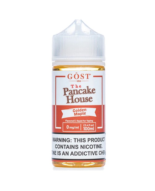 GOLDEN MAPLE E LIQUID THE PANCAKE HOUSE GOST VAPOR...