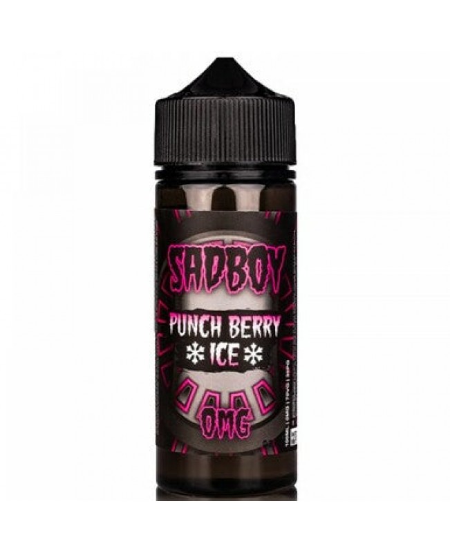 PUNCH BERRY ICE E LIQUID BY SADBOY E LIQUID 100ML 75VG