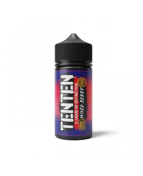 MIXED BERRY E LIQUID BY TENTEN 100ML 70VG