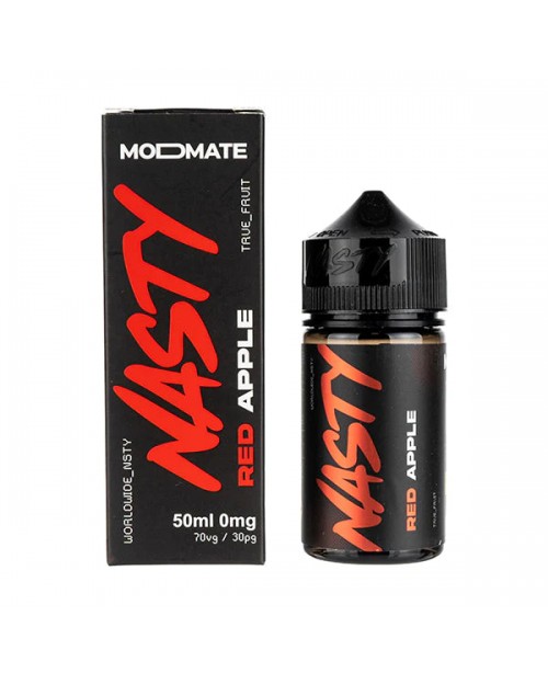 RED APPLE E LIQUID BY NASTY JUICE MODMATE - SHORTF...