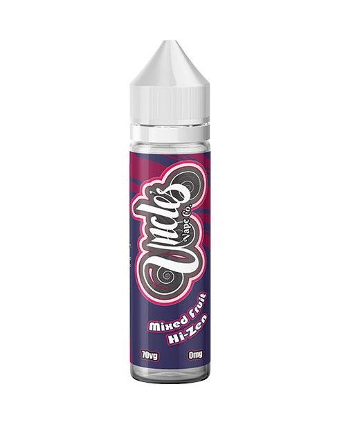 MIXED FRUIT HI-ZEN E LIQUID BY UNCLES VAPE CO 50ML...