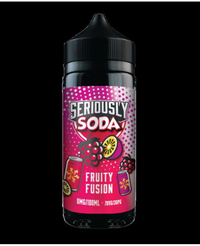 FRUITY FUSION E-LIQUID BY SERIOUSLY SODA / DOOZY VAPE CO 100ML 70VG