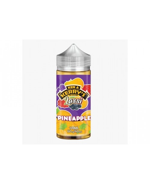 LASSI PINEAPPLE E LIQUID BY KEN & KERRYS 100ML...