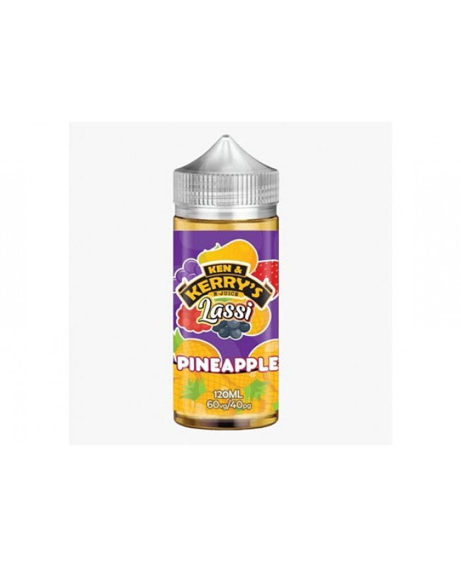 LASSI PINEAPPLE E LIQUID BY KEN & KERRYS 100ML 60VG