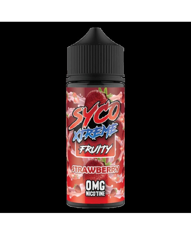 FRUITY STRAWBERRY E LIQUID BY SYCO XTREME CHILL 100ML 80VG