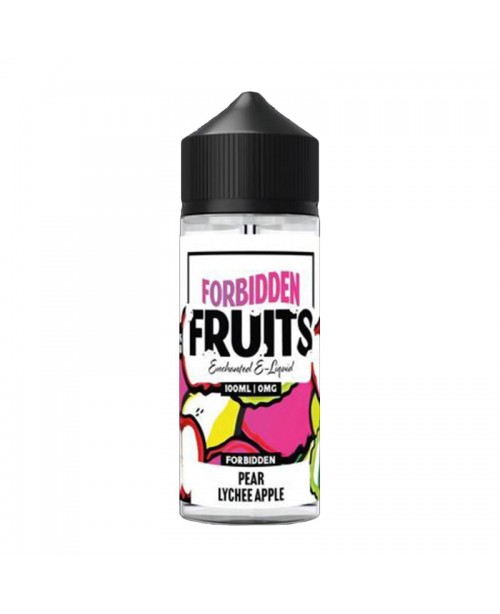 PEAR LYCHEE APPLE E-LIQUID SHORTFILL BY FORBIDDEN ...