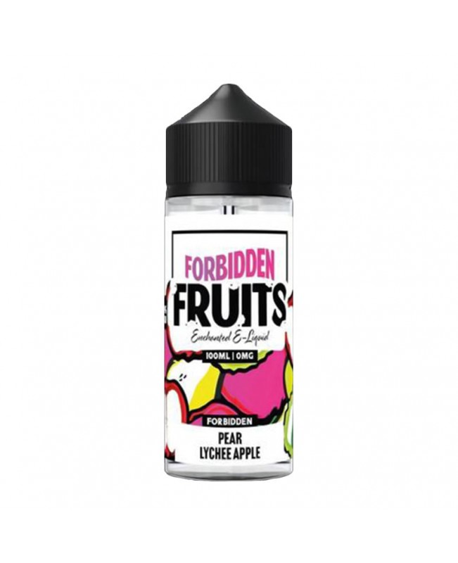 PEAR LYCHEE APPLE E-LIQUID SHORTFILL BY FORBIDDEN FRUITS 100ML