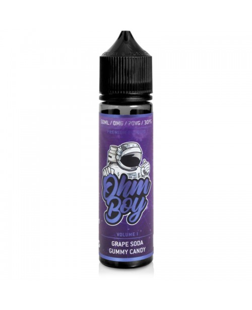 GRAPE SODA GUMMY CANDY E-LIQUID SHORTFILL BY OHM B...