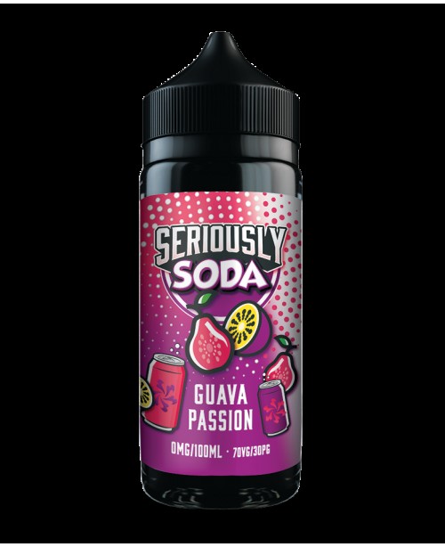 GUAVA PASSION E-LIQUID BY SERIOUSLY SODA / DOOZY V...