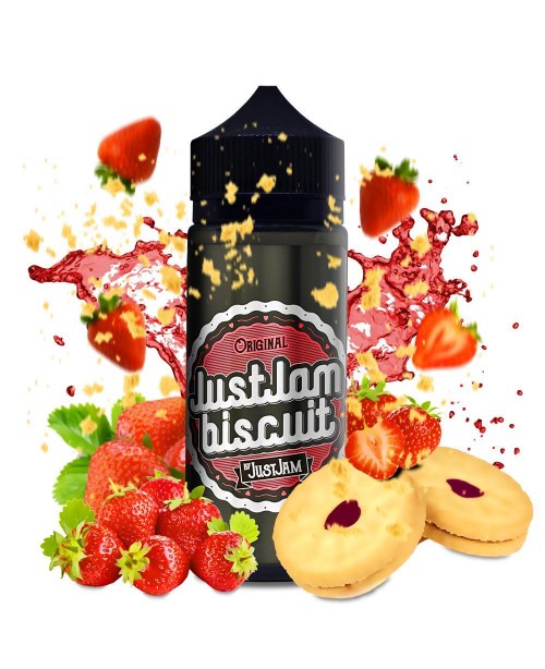 ORIGINAL E LIQUID BY JUST JAM - BISCUIT 100ML 80VG