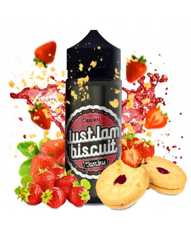 ORIGINAL E LIQUID BY JUST JAM - BISCUIT 100ML 80VG