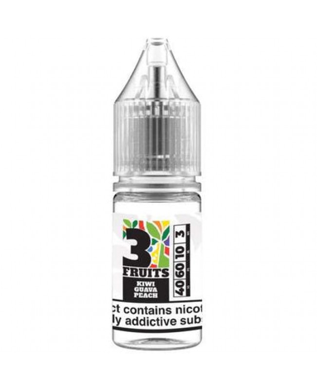 KIWI GUAVA PEACH TDP E LIQUID BY 3 FRUITS 10ML 50VG