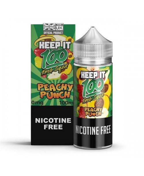 PEACHY PUNCH E LIQUID BY KEEP IT 100 100ML 70VG