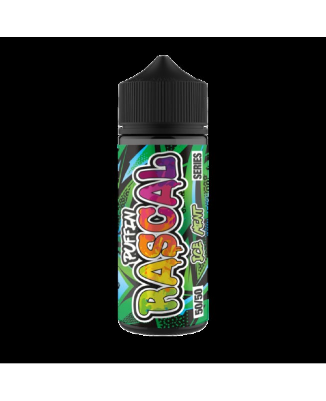 ICE MINT E LIQUID BY PUFFIN RASCAL 100ML 50VG