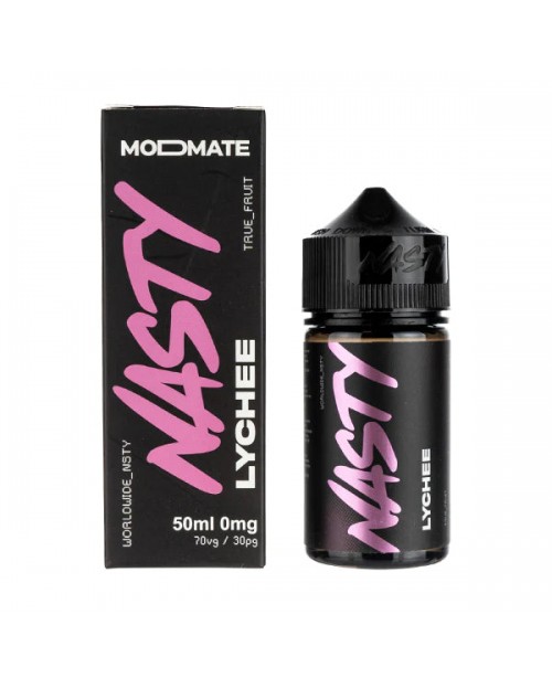 LYCHEE E LIQUID BY NASTY JUICE MODMATE - SHORTFILL...