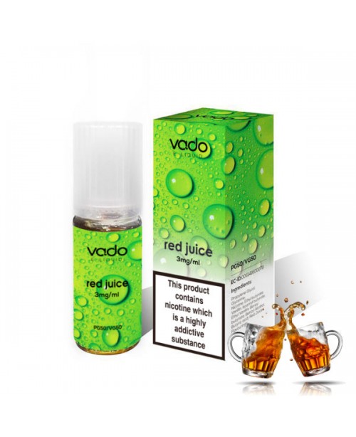 RED JUICE E LIQUID BY VADO 10ML- X10 X20 X50