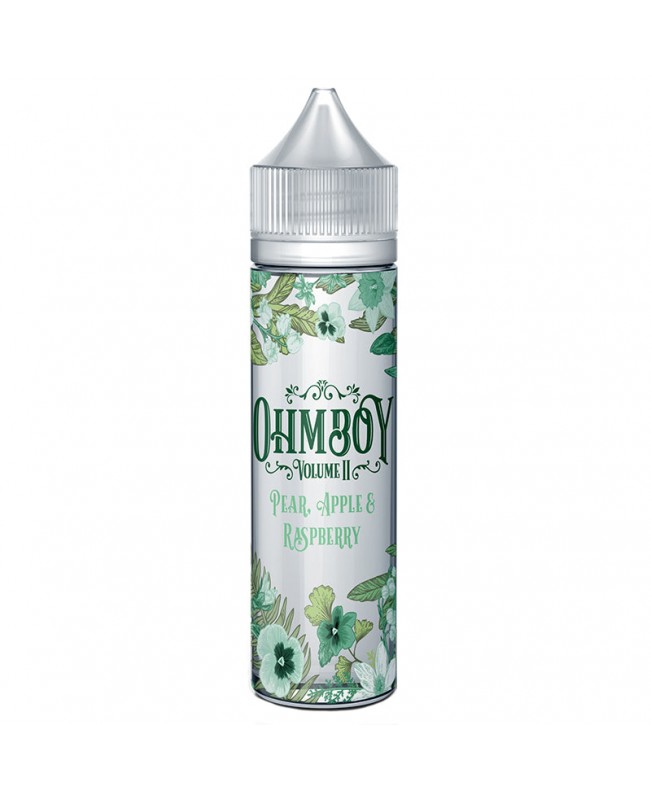 PEAR APPLE & RASPBERRY E-LIQUID SHORTFILL BY OHM BOY VOLUME 2 50ML & 100ML