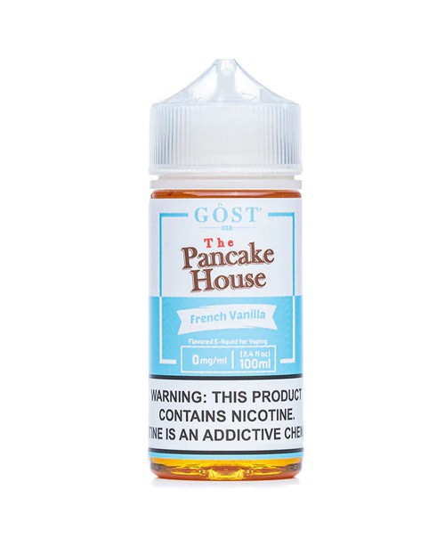 FRENCH VANILLA E LIQUID THE PANCAKE HOUSE GOST VAP...