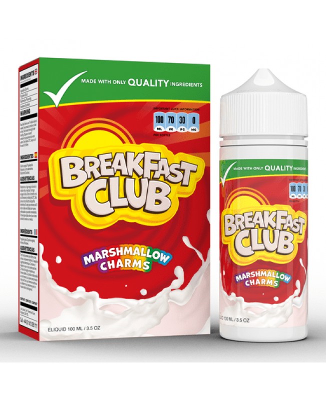 MARSHMALLOW CHARMS E LIQUID BY BREAKFAST CLUB 100ML 70VG