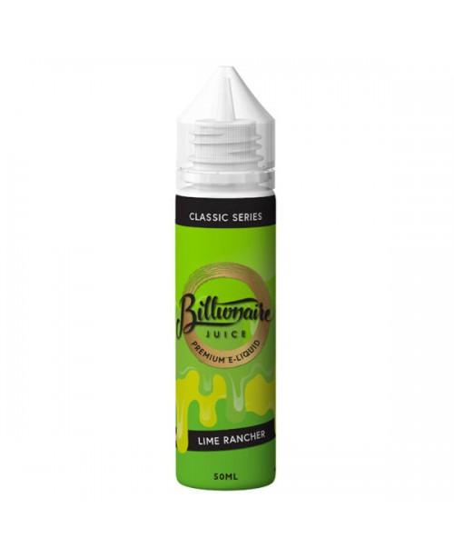 LIME RANCHER E LIQUID BY BILLIONAIRE JUICE 50ML 70...