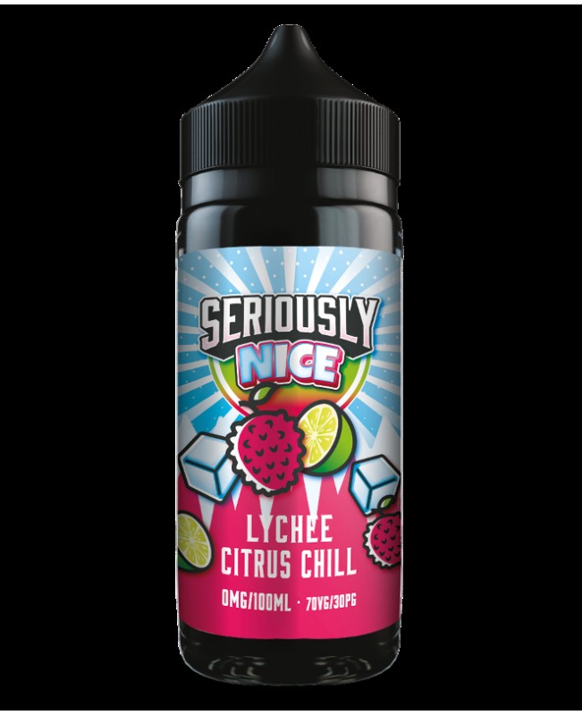 LYCHEE CITRUS CHILL E-LIQUID BY SERIOUSLY NICE / DOOZY VAPE CO 100ML 70VG