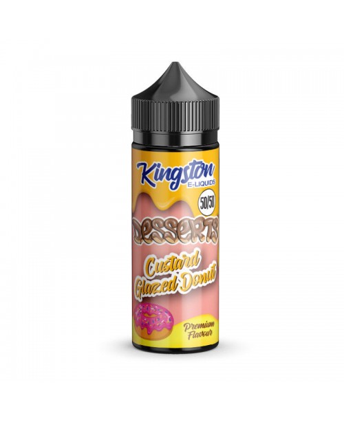 CUSTARD GLAZED DONUT E LIQUID KINGSTON 50/50 DESSE...